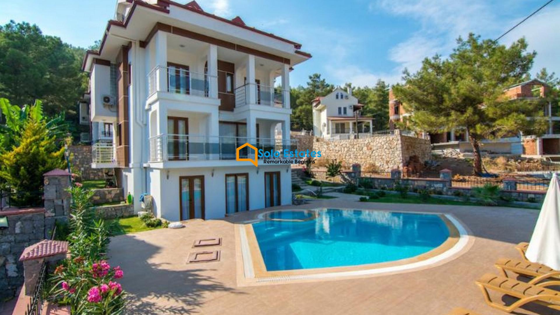 MUĞLA FETHİYE OVACIKTA SATILIK OLYMPIA VİLLA