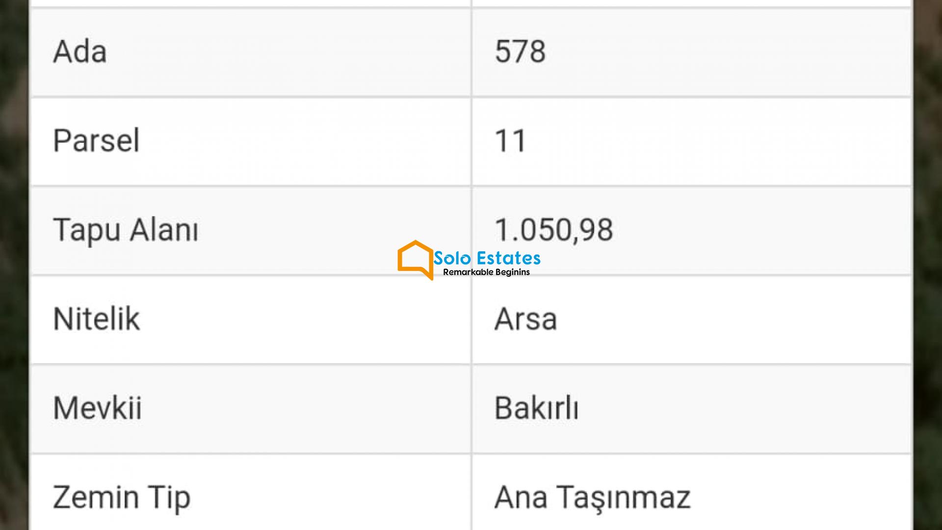 Fethiye Üzümlüde Satılık Arsa