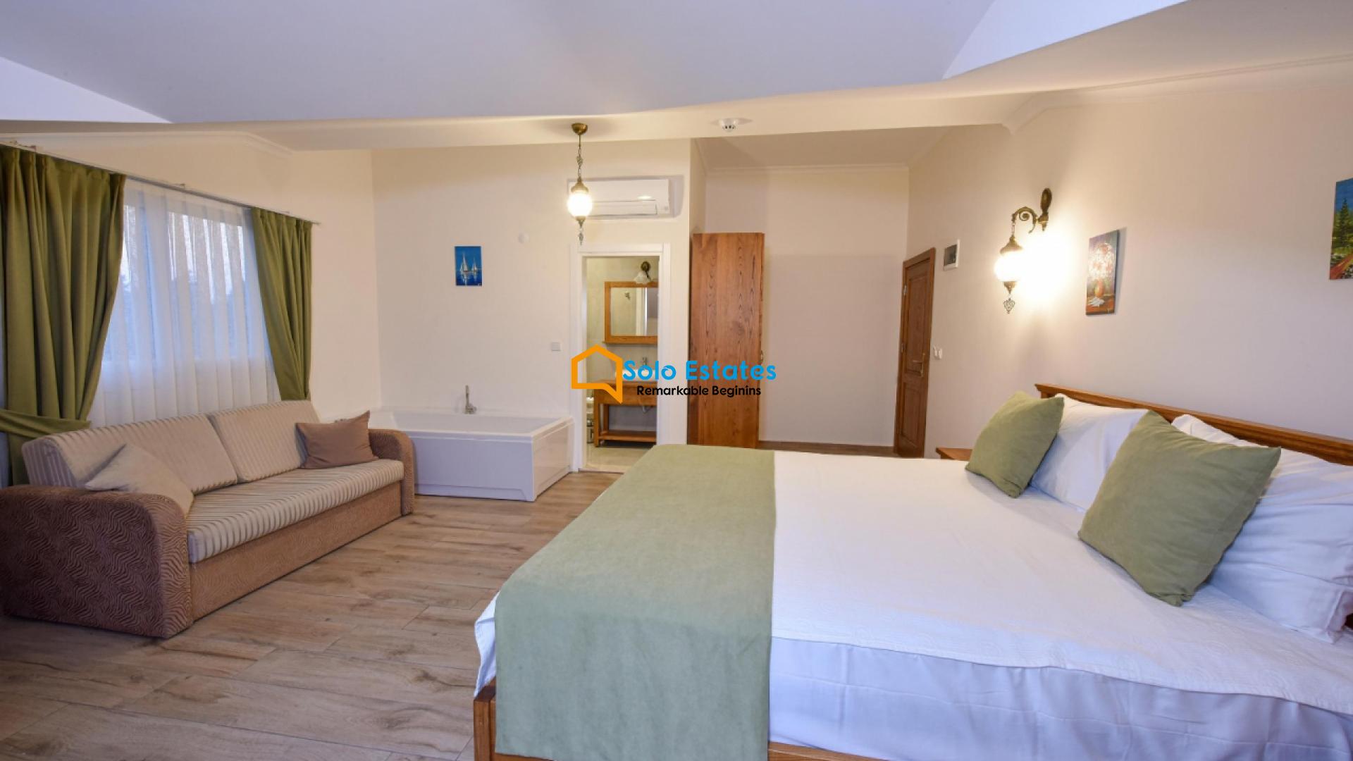 Muğla Fethiye yanıklarda otel 