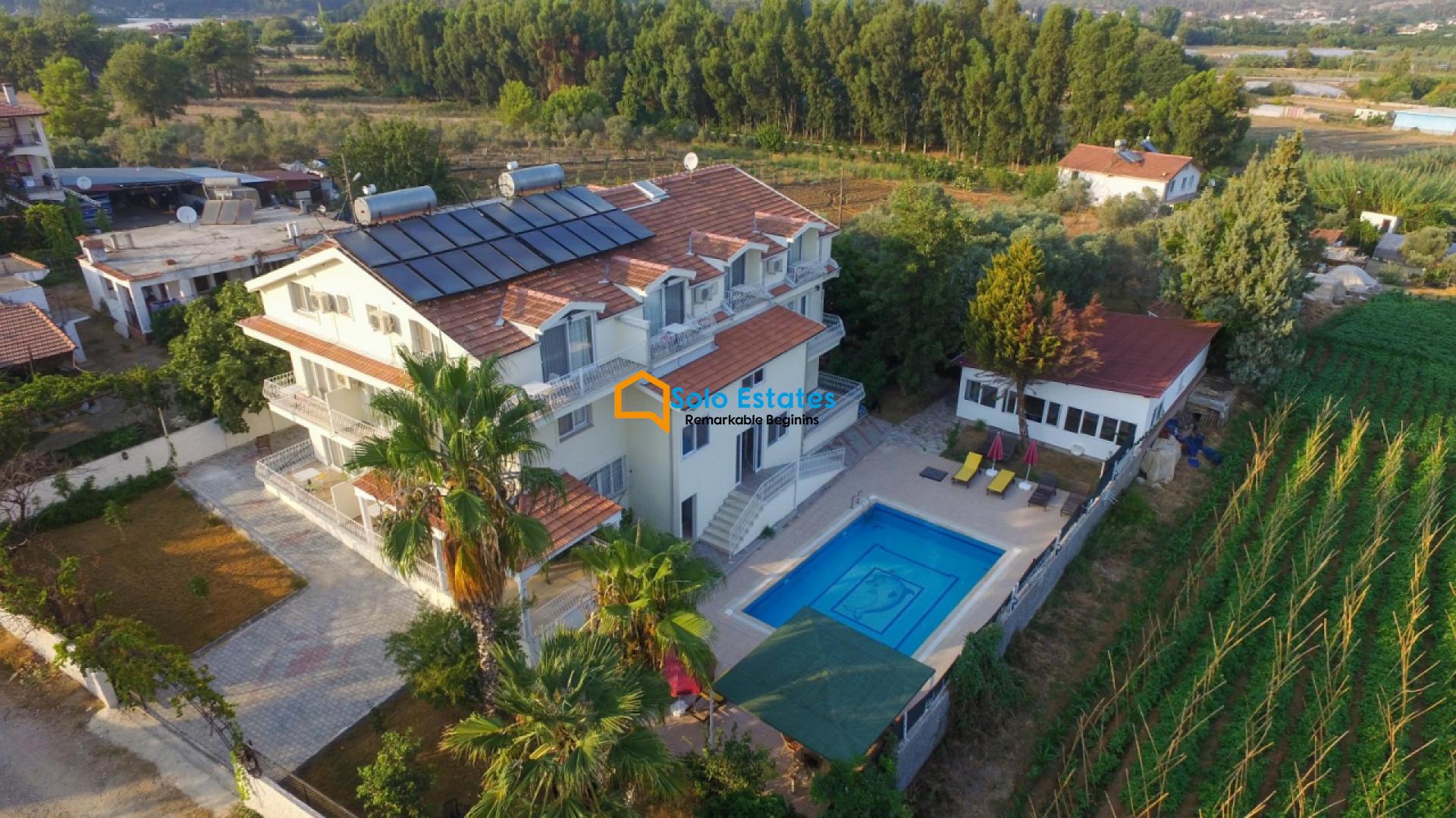 Muğla Fethiye yanıklarda otel 