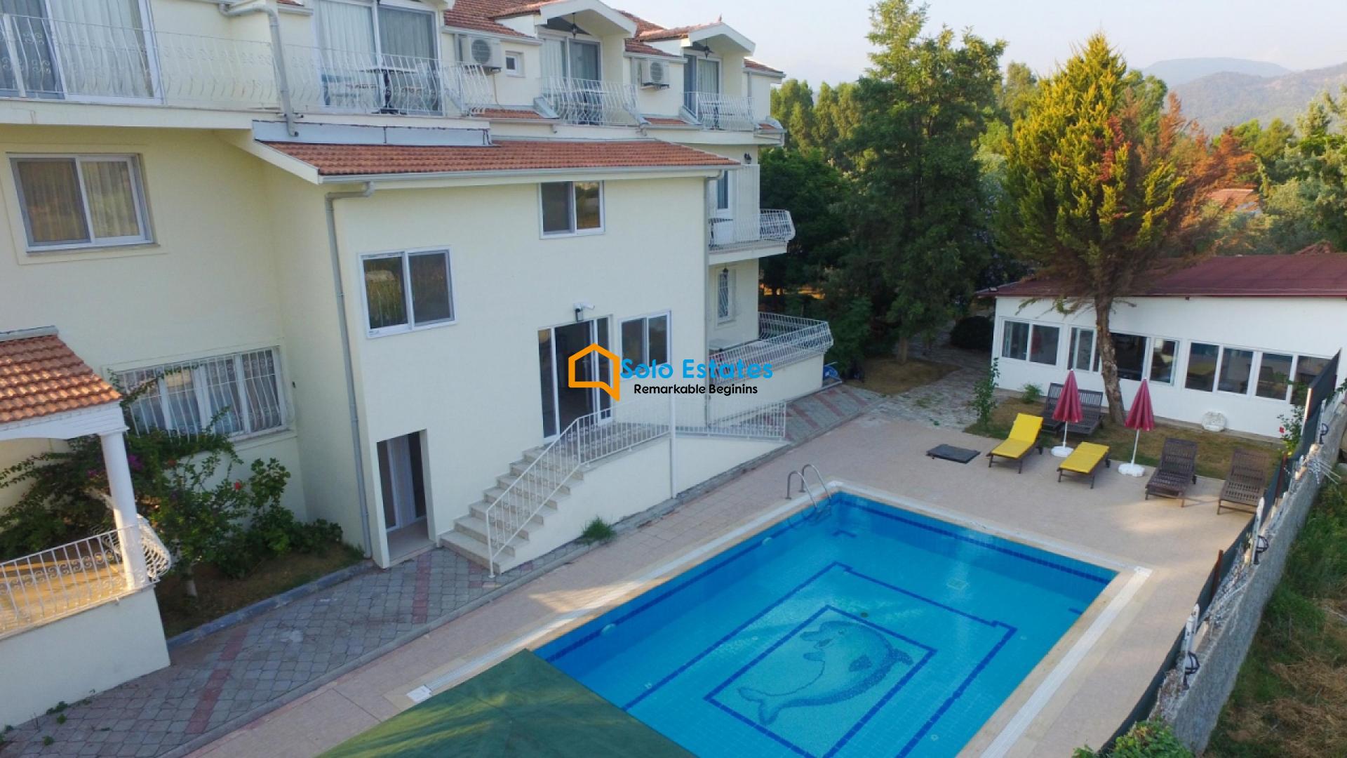 Muğla Fethiye yanıklarda otel 