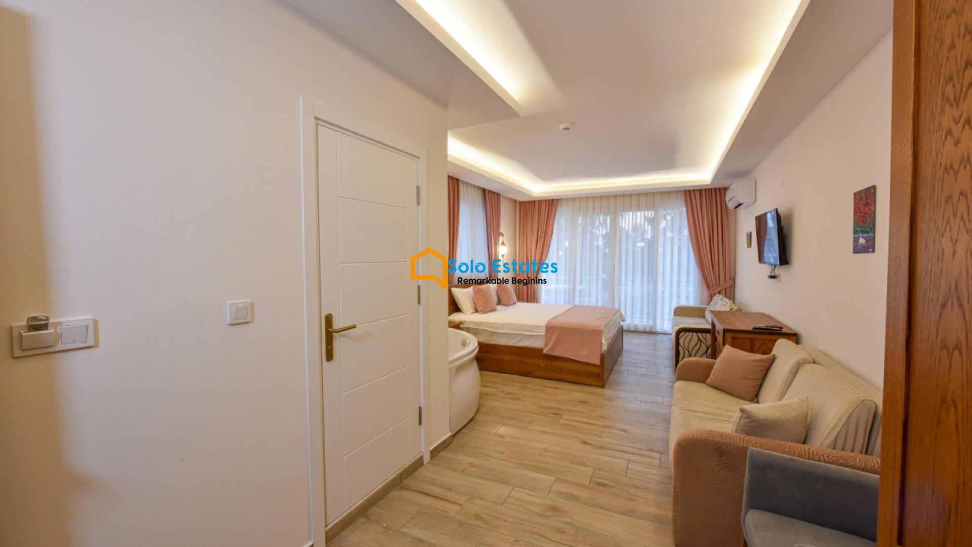 Muğla Fethiye yanıklarda otel 