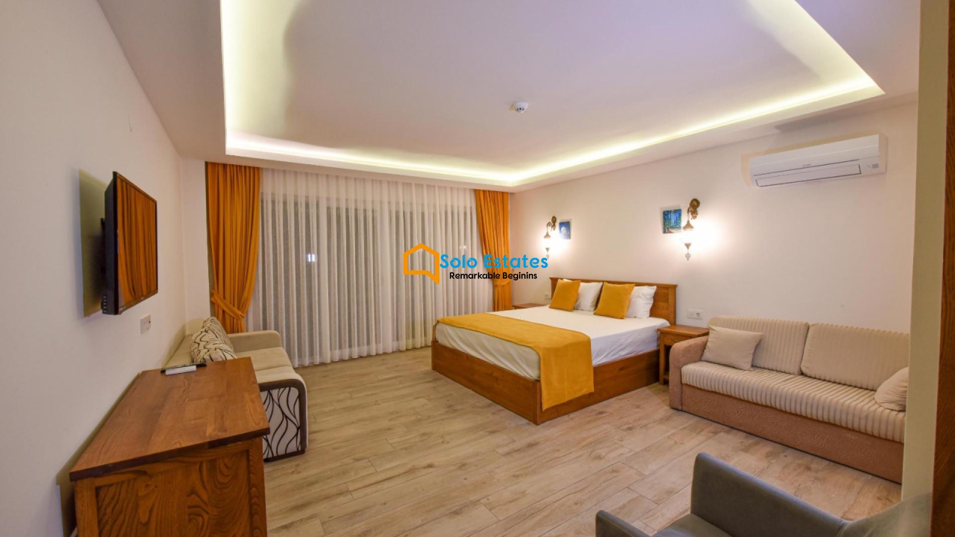 Muğla Fethiye yanıklarda otel 