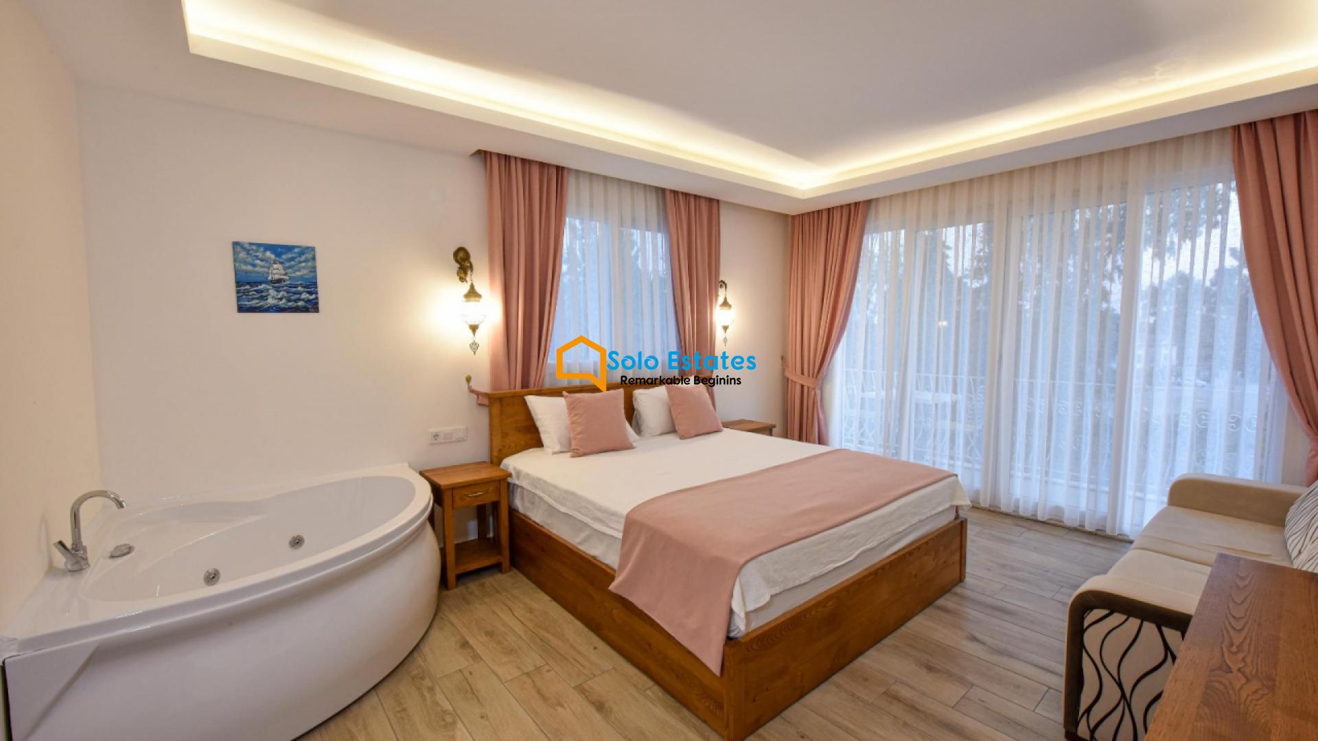 Muğla Fethiye yanıklarda otel 